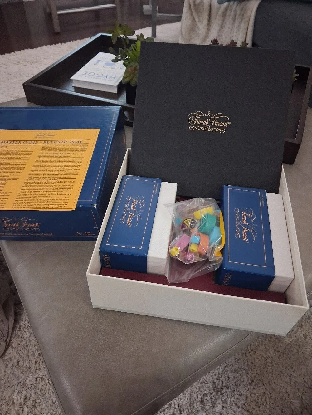Vintage 1981 Trivial Pursuit Master Game-genus Edition